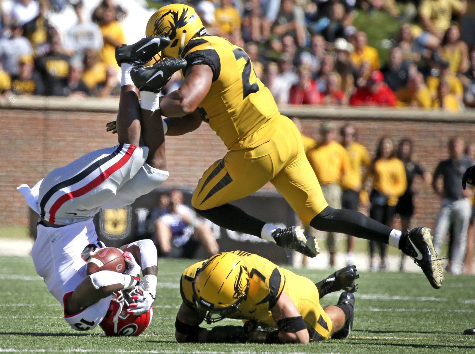 Missouri loses to No. 2 Georgia 43-29